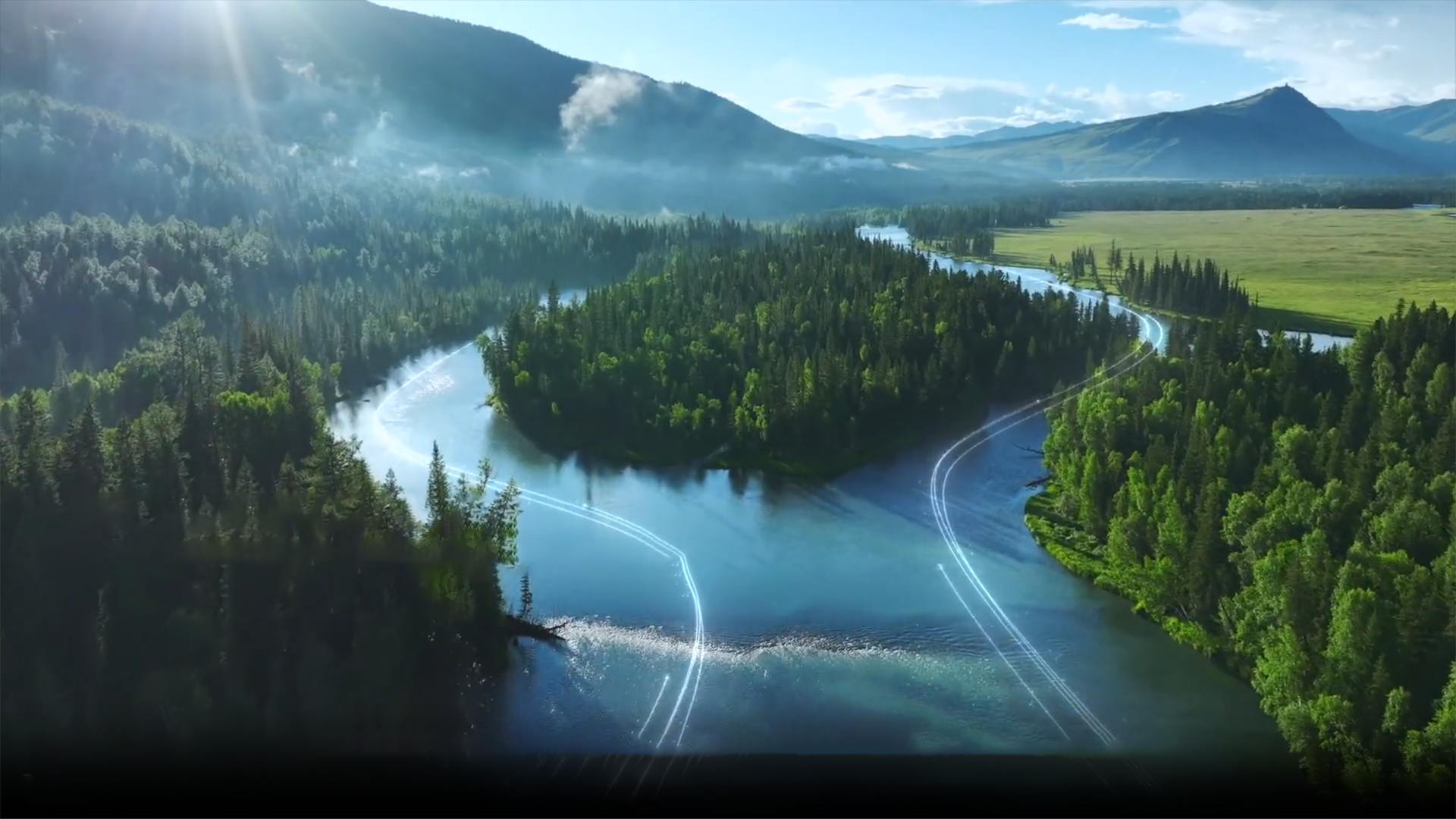 blue video still
